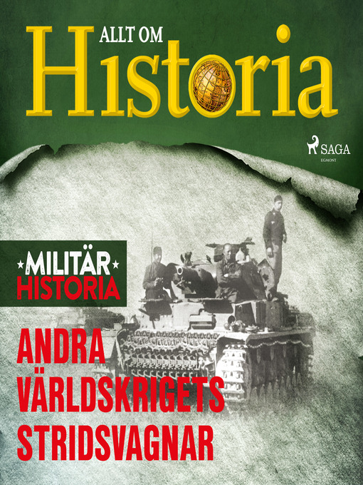 Title details for Andra världskrigets stridsvagnar by Allt om Historia - Wait list